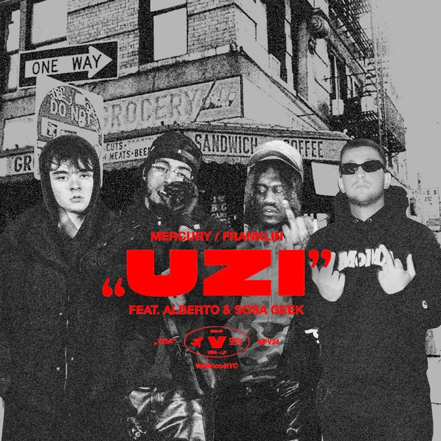 Alberto × Mercury × Franklin ft. Sosa Geek — UZI, okładka