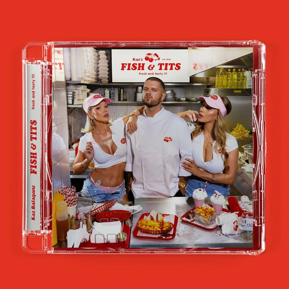 Kaz Bałagane — Fish & Tits, okładka